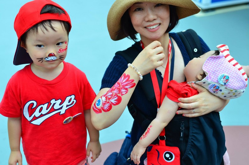 広島フェイスペイント組合-unitar-carp-jica-2016-0272