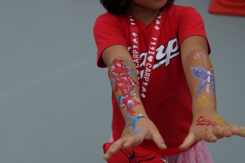 広島フェイスペイント組合-unitar-carp-jica-2016-0277