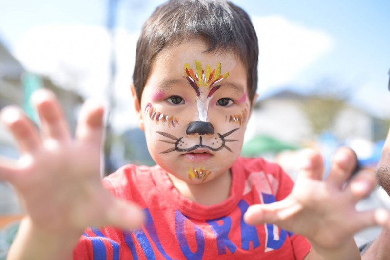 広島フェイスペイント組合-こころ住宅展示場2-0093