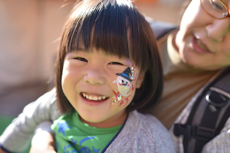 広島フェイスペイント組合-こころ住宅展示場2-0119