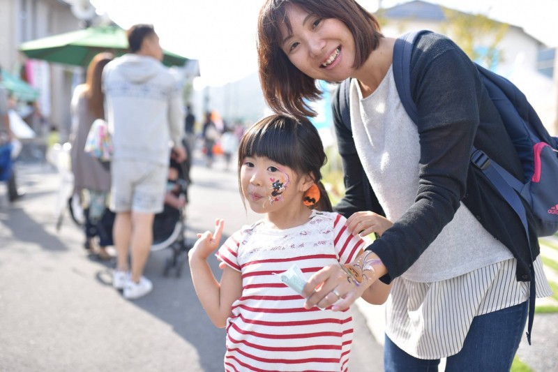 広島フェイスペイント組合-こころ住宅展示場2-0124