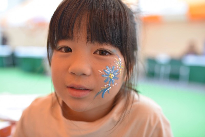 広島フェイスペイント組合-こころ住宅展示場2-0190