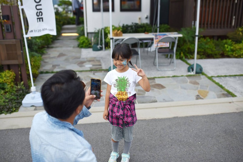 広島フェイスペイント組合-こころ住宅展示場3-0186