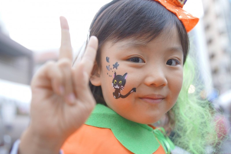 広島フェイスペイント組合-横川ゾンビナイト2-1-0205