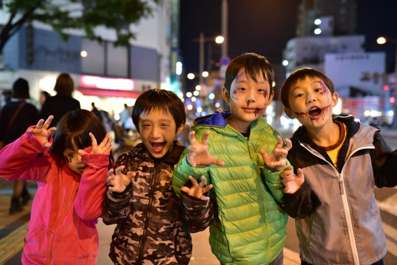 広島フェイスペイント組合-横川ゾンビナイト2-1-0309