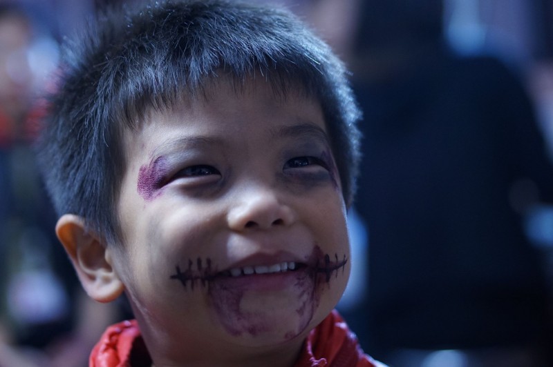 広島フェイスペイント組合-横川ゾンビナイト2-1-0314