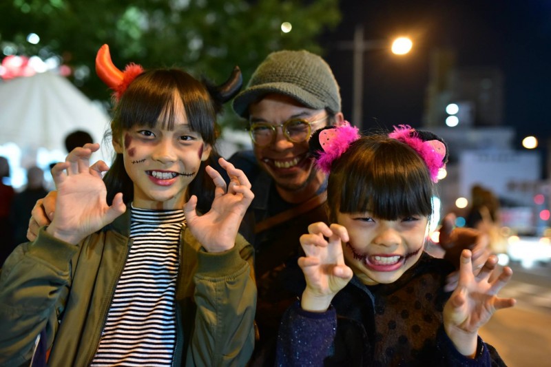 広島フェイスペイント組合-横川ゾンビナイト2-1-0320