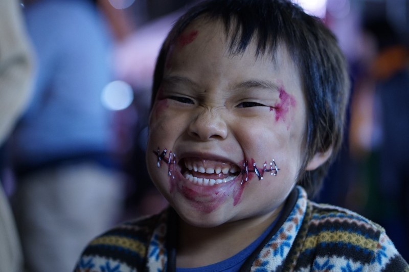 広島フェイスペイント組合-横川ゾンビナイト2-1-0324