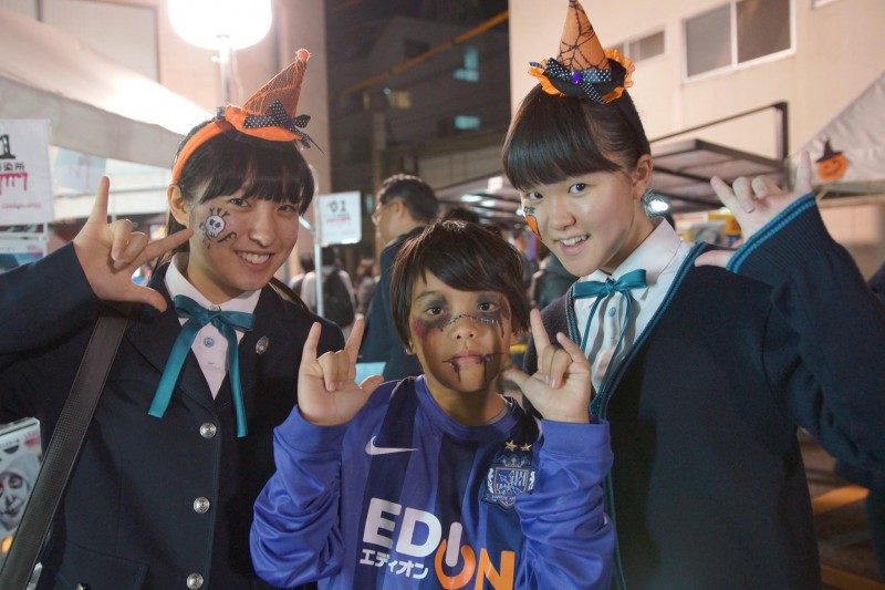 広島フェイスペイント組合-横川ゾンビナイト2-1-0326