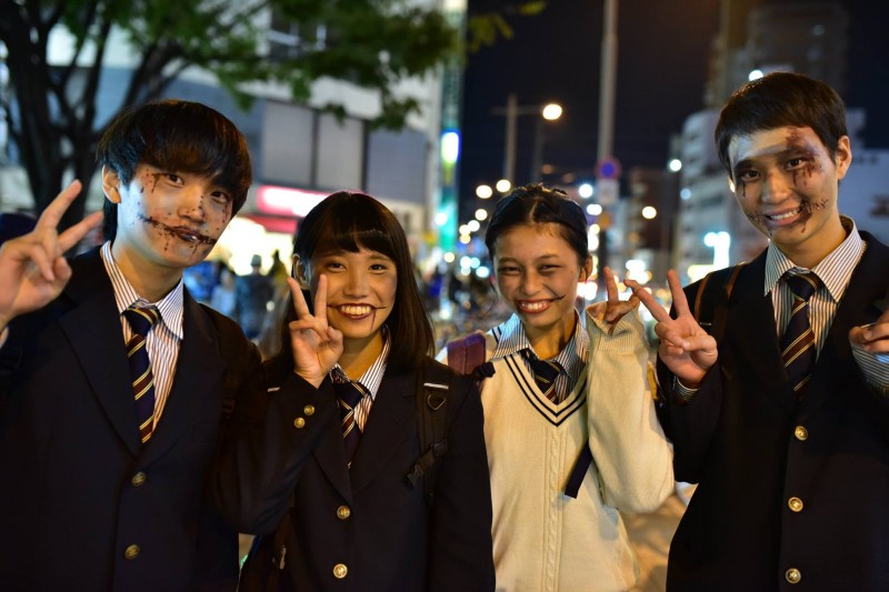 広島フェイスペイント組合-横川ゾンビナイト2-1-0332