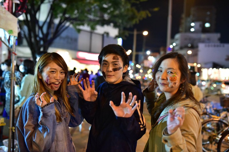 広島フェイスペイント組合-横川ゾンビナイト2-1-0356