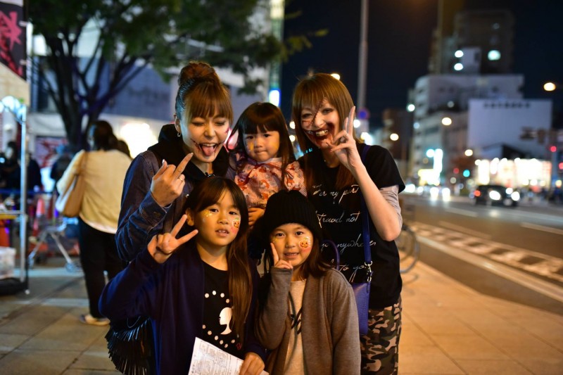 広島フェイスペイント組合-横川ゾンビナイト2-1-0377