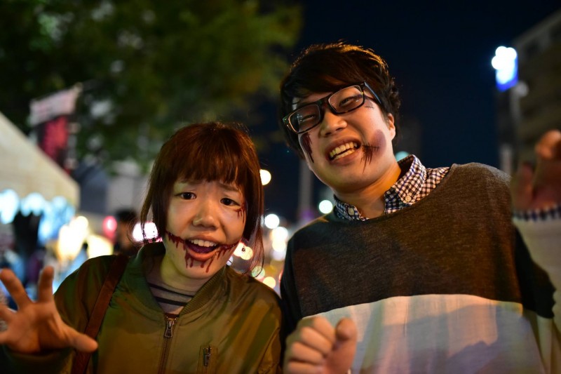 広島フェイスペイント組合-横川ゾンビナイト2-1-0401