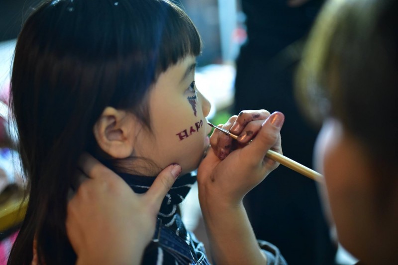 広島フェイスペイント組合-横川ゾンビナイト2-1-0405