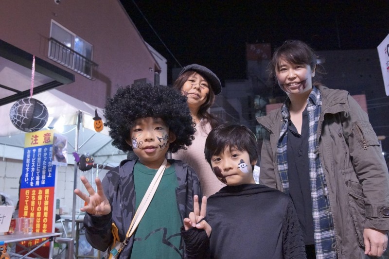 広島フェイスペイント組合-横川ゾンビナイト2-1-0412