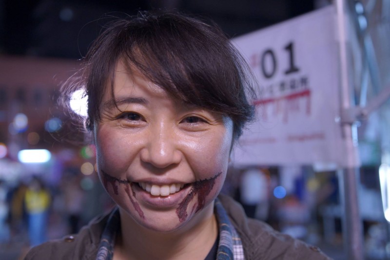 広島フェイスペイント組合-横川ゾンビナイト2-1-0415