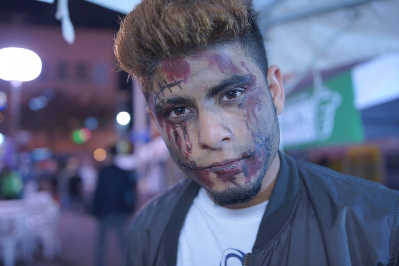 広島フェイスペイント組合-横川ゾンビナイト2-1-0428