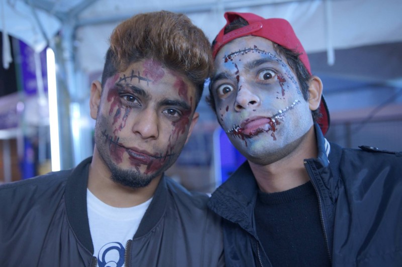 広島フェイスペイント組合-横川ゾンビナイト2-1-0429