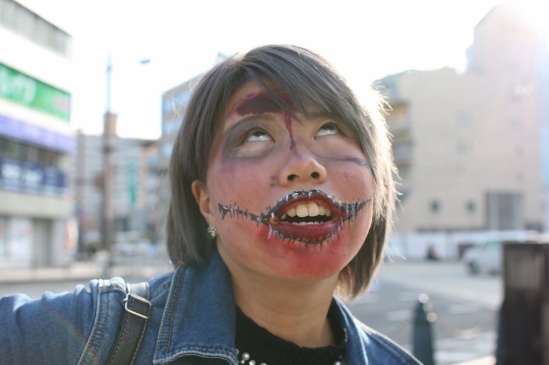 広島フェイスペイント組合-横川ゾンビナイト2-2-0204