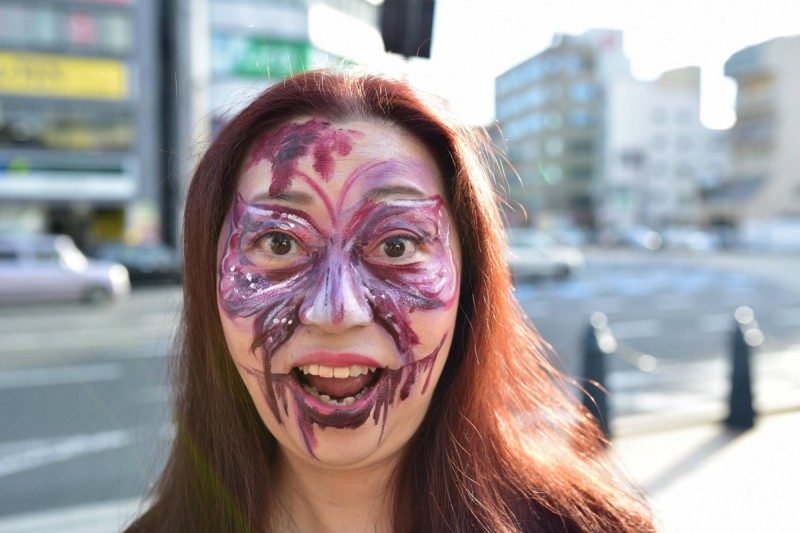 広島フェイスペイント組合-横川ゾンビナイト2-2-0221