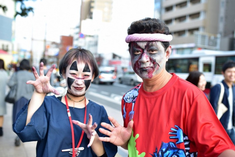 広島フェイスペイント組合-横川ゾンビナイト2-2-0242