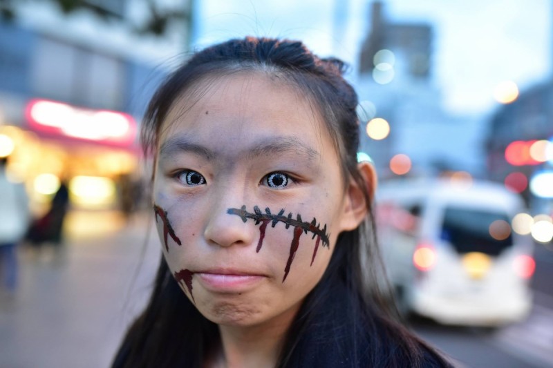 広島フェイスペイント組合-横川ゾンビナイト2-2-0329