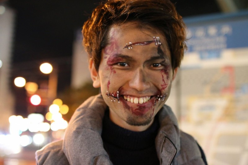 広島フェイスペイント組合-横川ゾンビナイト2-2-0418