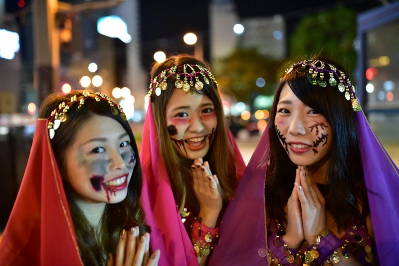 広島フェイスペイント組合-横川ゾンビナイト2-2-0420