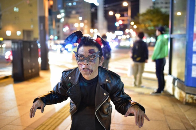 広島フェイスペイント組合-横川ゾンビナイト2-2-0421