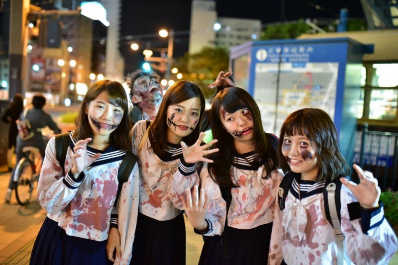 広島フェイスペイント組合-横川ゾンビナイト2-2-0468
