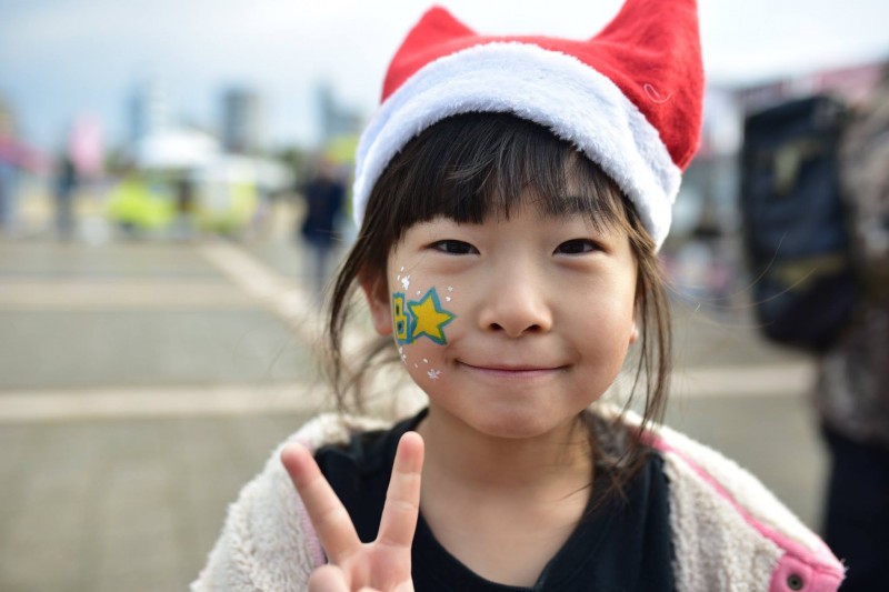 広島フェイスペイント組合-クリスマスHAPPYリレーラン2016-002