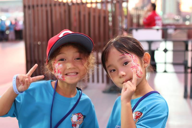 広島フェイスペイント組合-unitar-carp-jica-2017-0183