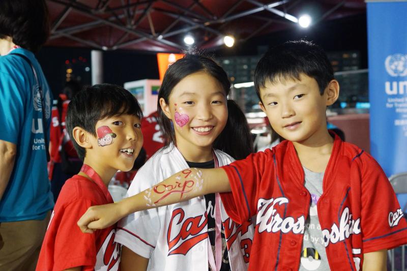 広島フェイスペイント組合-unitar-carp-jica-2017-0252