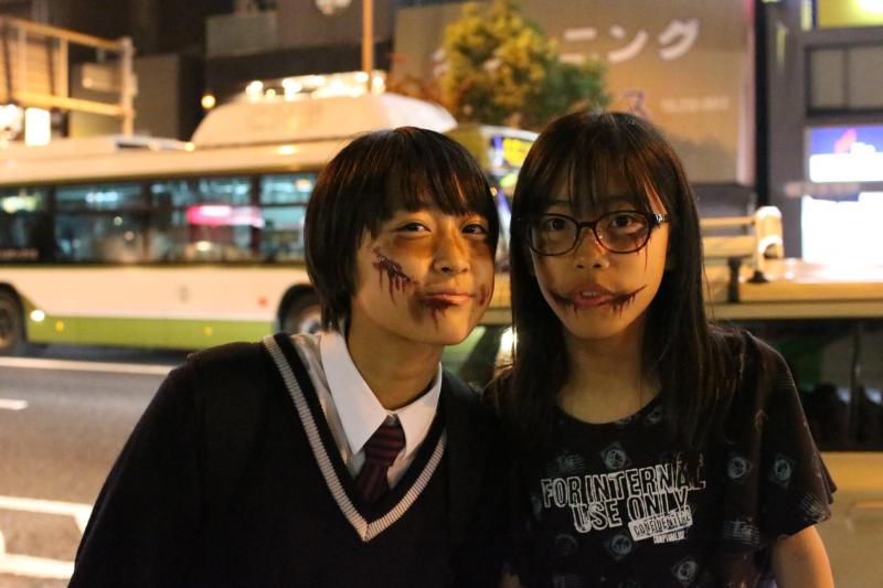 広島フェイスペイント組合-横川ゾンビナイト３-1027-0205