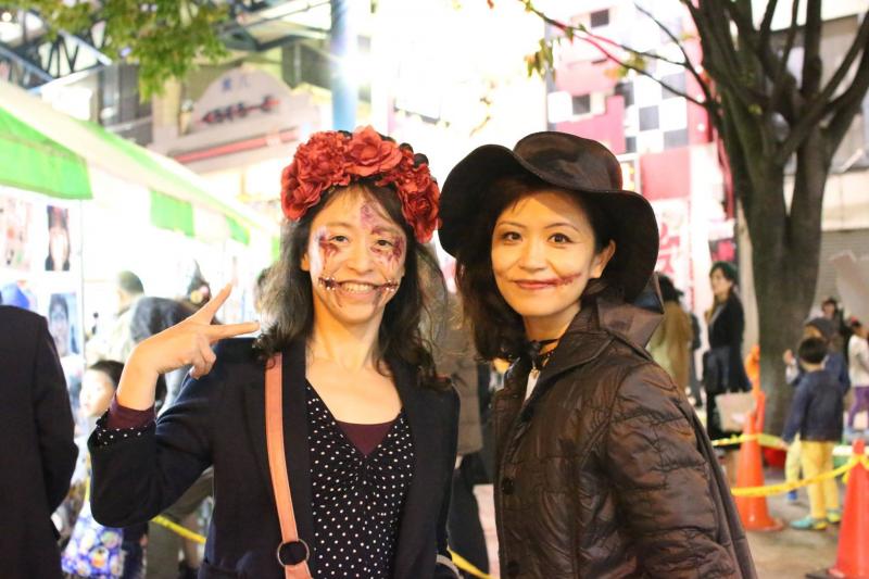 広島フェイスペイント組合-横川ゾンビナイト３-1027-0208