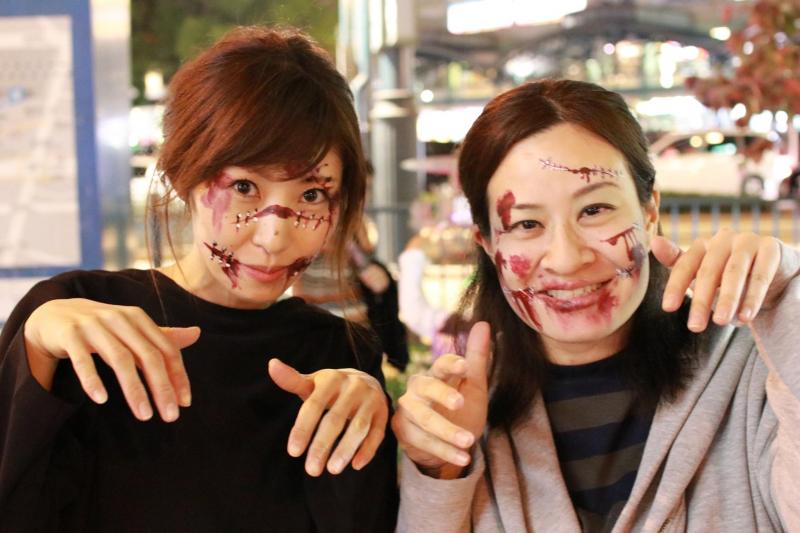 広島フェイスペイント組合-横川ゾンビナイト３-1027-0213