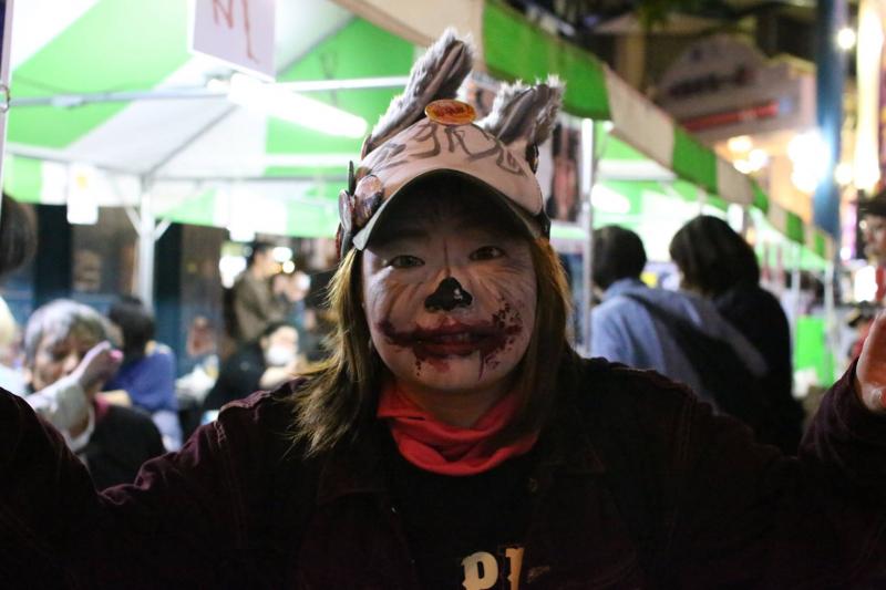 広島フェイスペイント組合-横川ゾンビナイト３-1027-0217