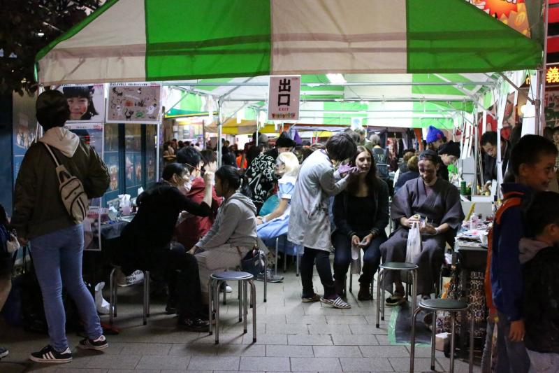 広島フェイスペイント組合-横川ゾンビナイト３-1027-0221