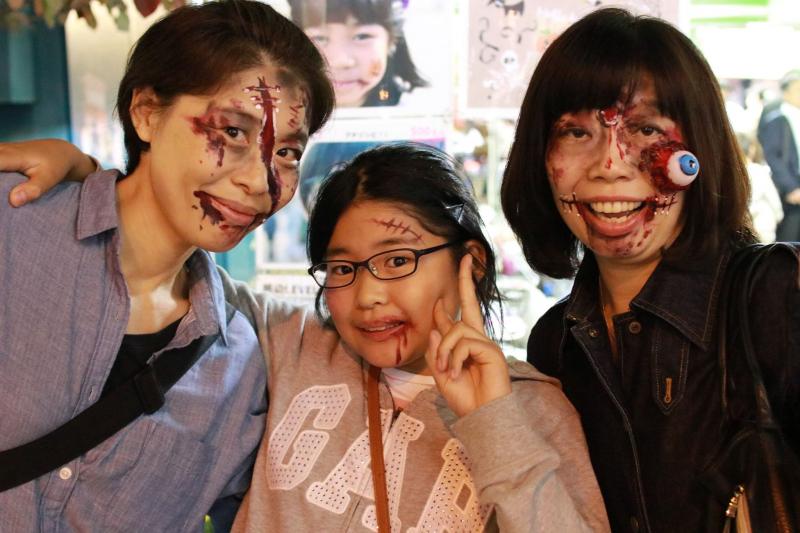 広島フェイスペイント組合-横川ゾンビナイト３-1027-0233