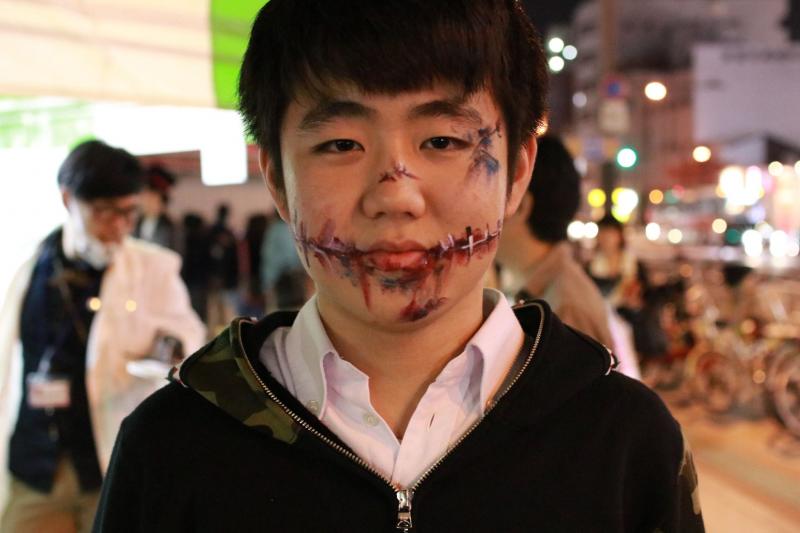 広島フェイスペイント組合-横川ゾンビナイト３-1027-0242