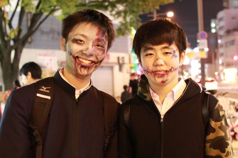 広島フェイスペイント組合-横川ゾンビナイト３-1027-0244