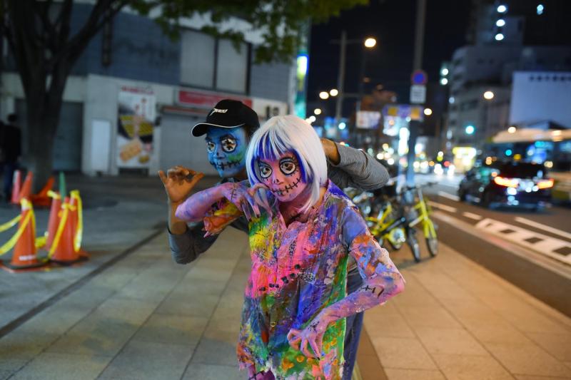 広島フェイスペイント組合-横川ゾンビナイト３-1027-0248