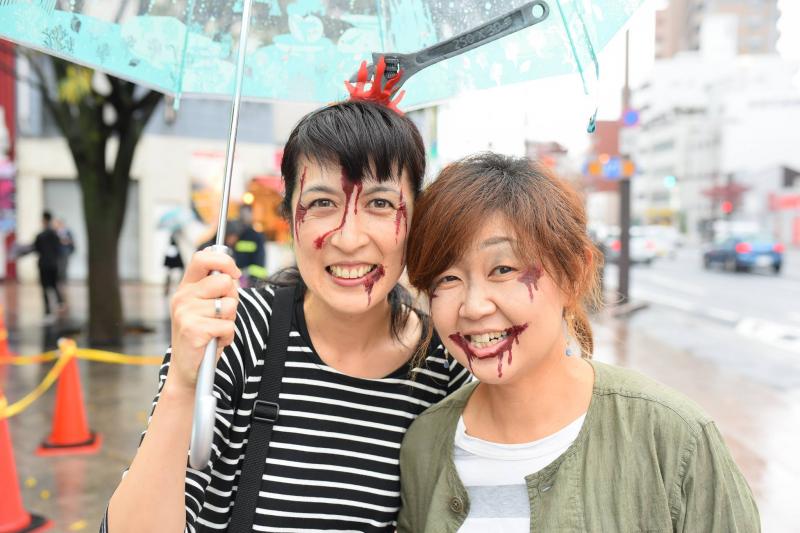 広島フェイスペイント組合-横川ゾンビナイト３-1028-0171