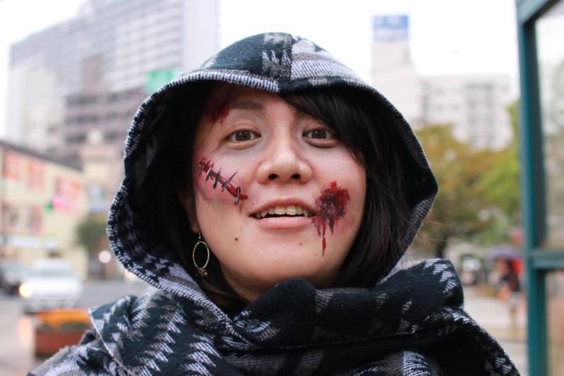 広島フェイスペイント組合-横川ゾンビナイト３-1028-0175