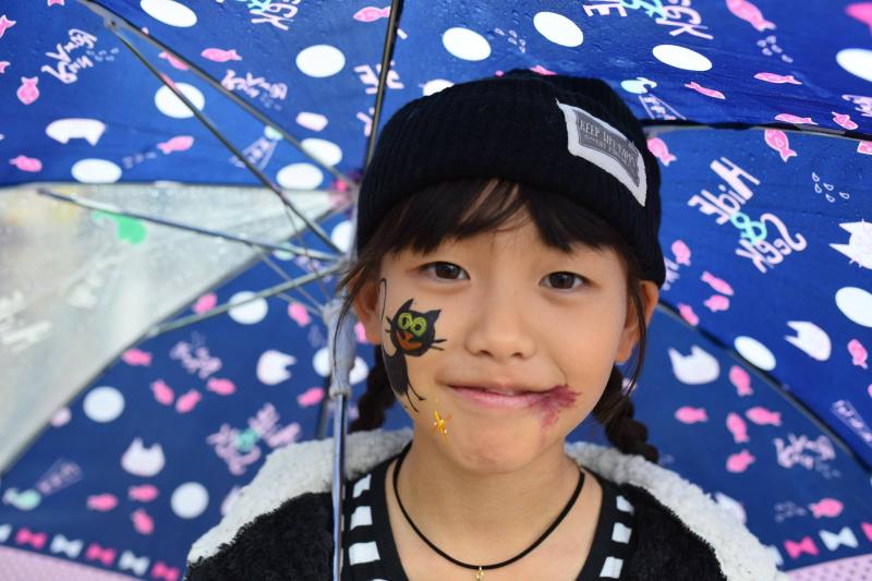 広島フェイスペイント組合-横川ゾンビナイト３-1028-0180