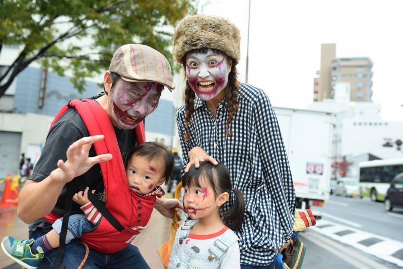 広島フェイスペイント組合-横川ゾンビナイト３-1028-0194