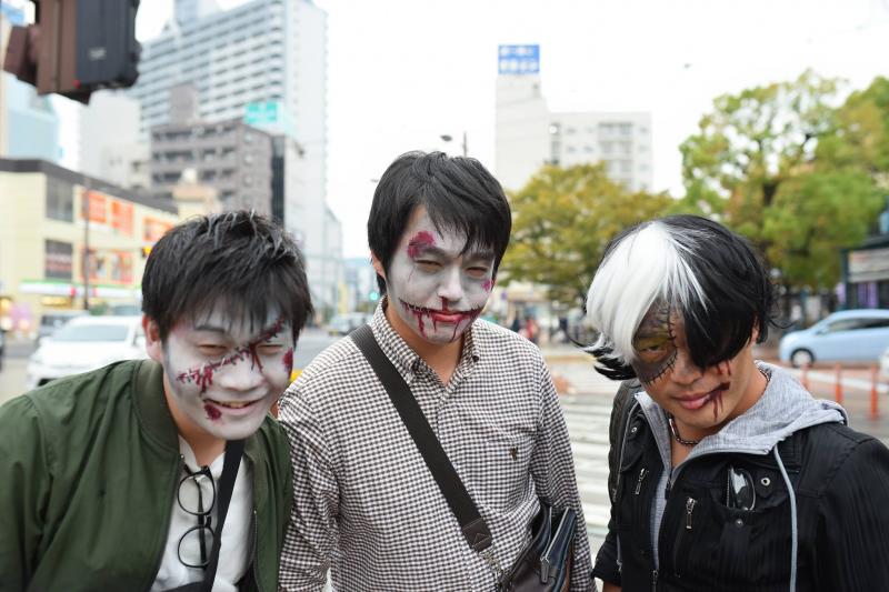 広島フェイスペイント組合-横川ゾンビナイト３-1028-0213