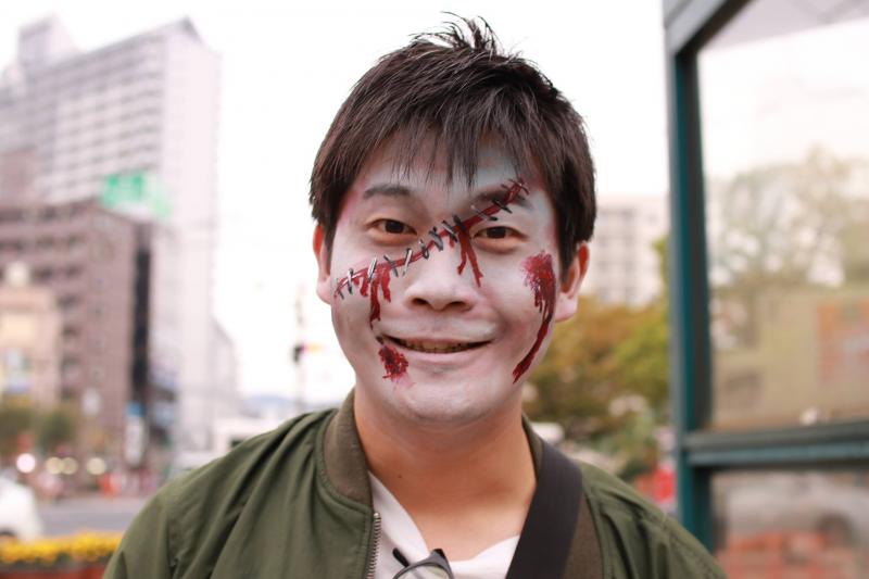 広島フェイスペイント組合-横川ゾンビナイト３-1028-0215