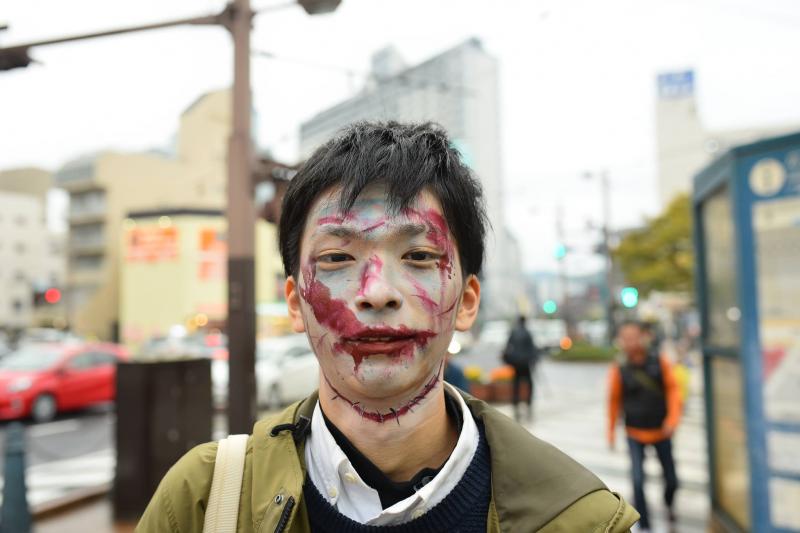 広島フェイスペイント組合-横川ゾンビナイト３-1028-0217