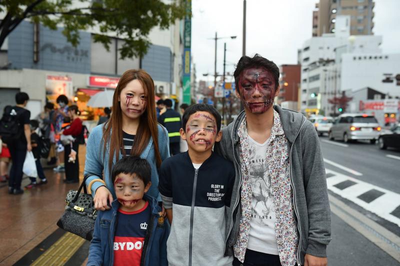 広島フェイスペイント組合-横川ゾンビナイト３-1028-0230